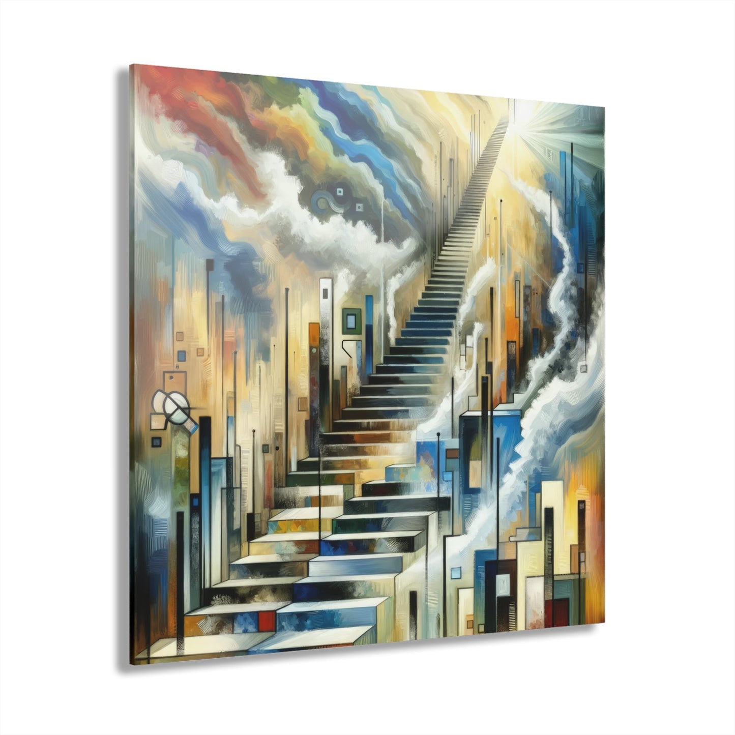 Visionary Evolutionary Progress Acrylic Prints (French Cleat Hanging) - ATUH.ART