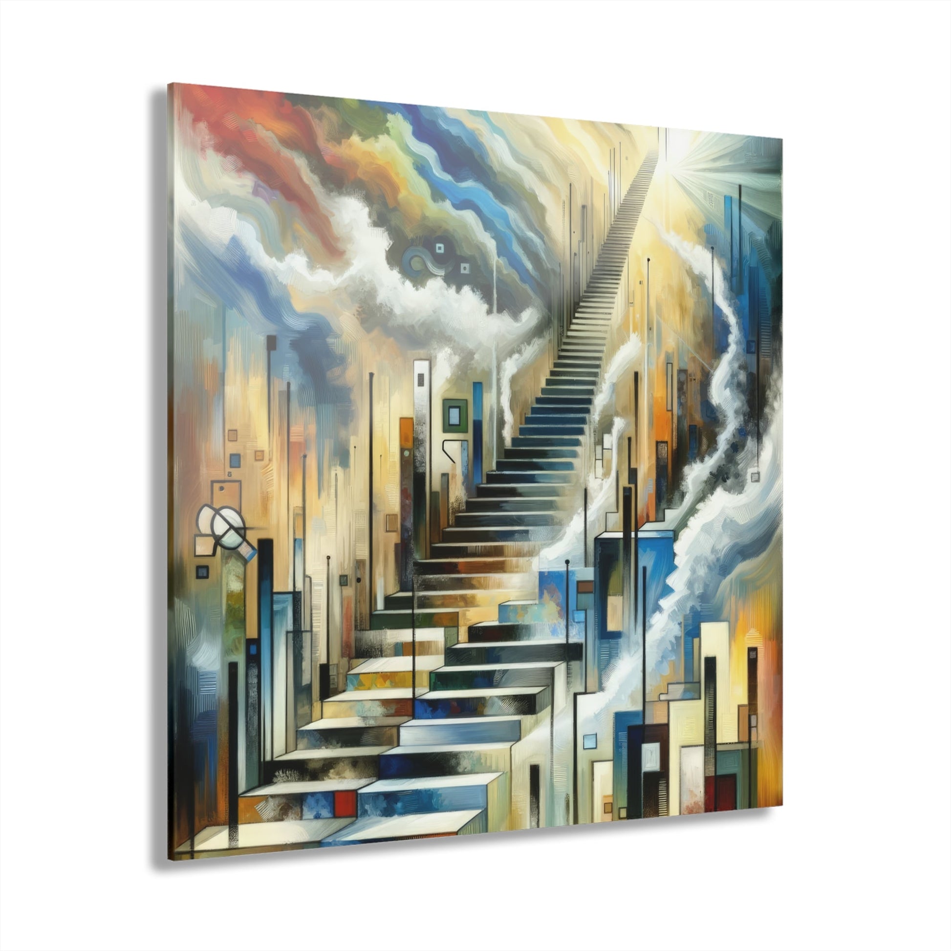 Visionary Evolutionary Progress Acrylic Prints (French Cleat Hanging) - ATUH.ART
