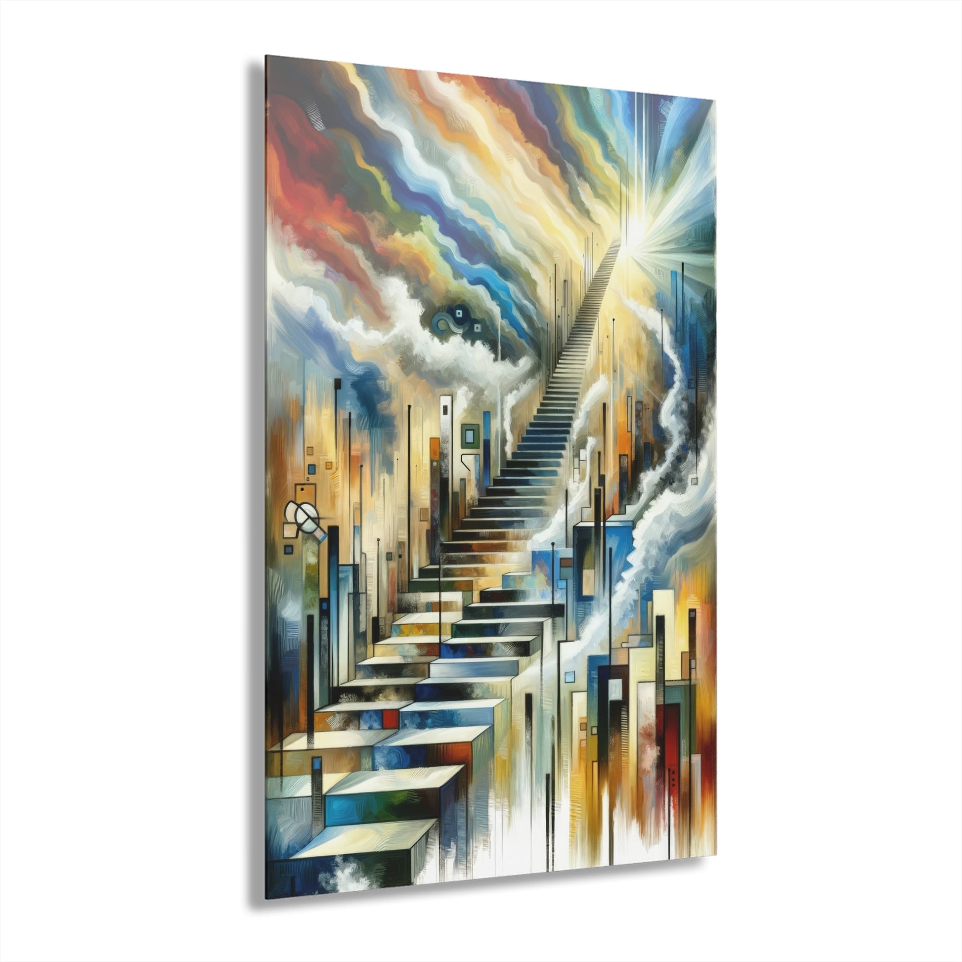 Visionary Evolutionary Progress Acrylic Prints (French Cleat Hanging) - ATUH.ART