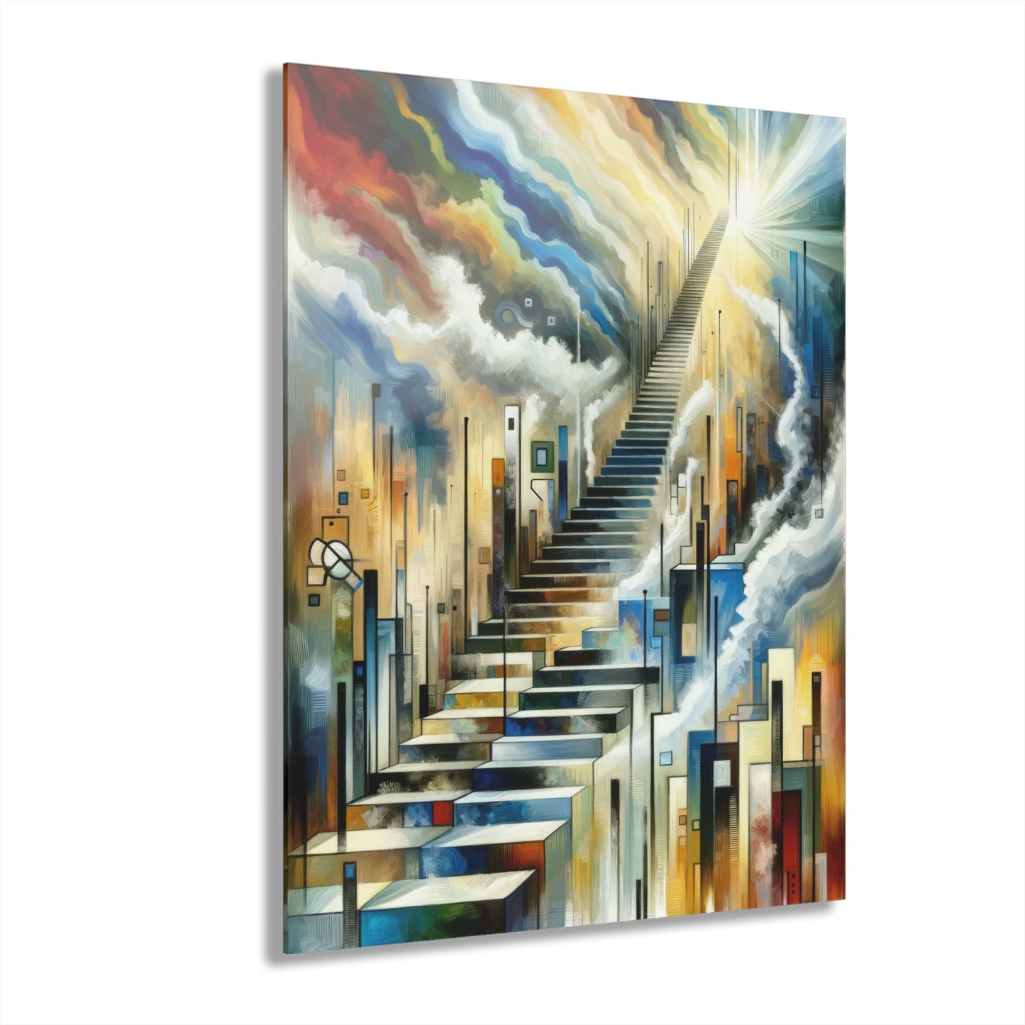 Visionary Evolutionary Progress Acrylic Prints (French Cleat Hanging) - ATUH.ART
