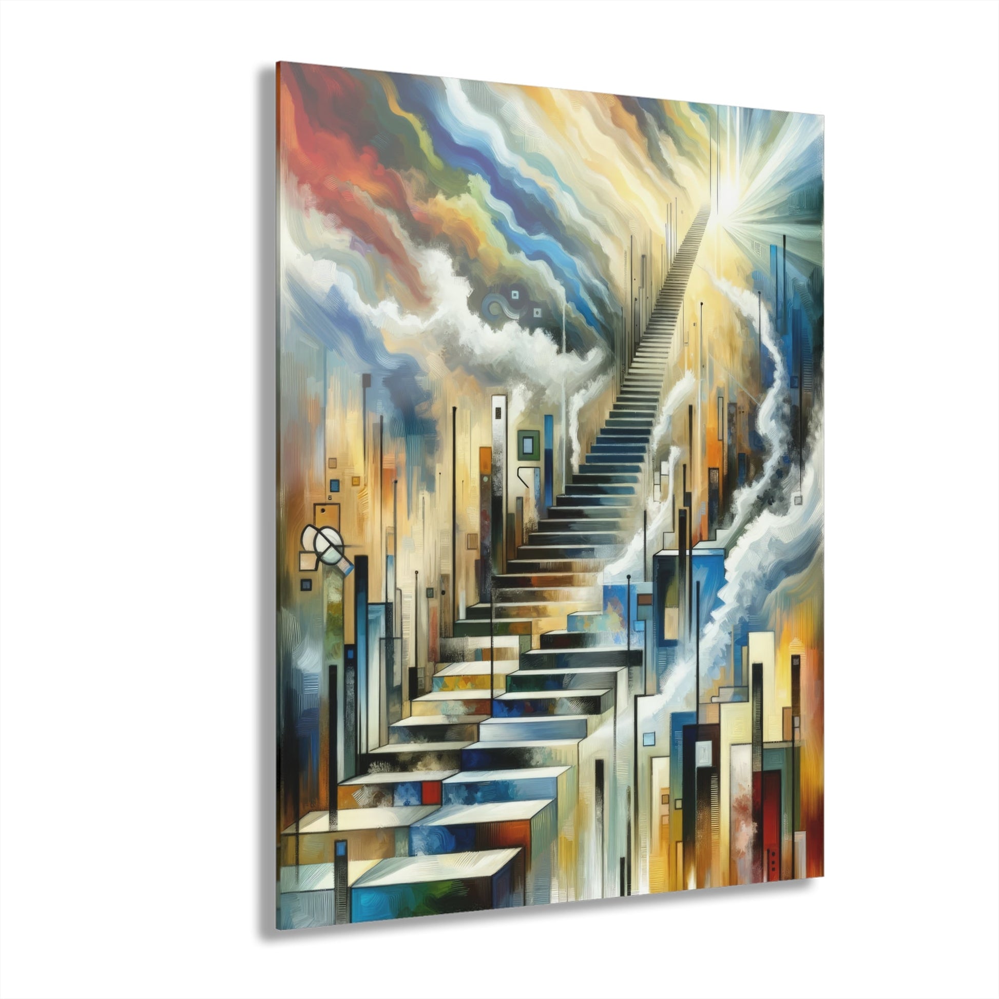 Visionary Evolutionary Progress Acrylic Prints (French Cleat Hanging) - ATUH.ART