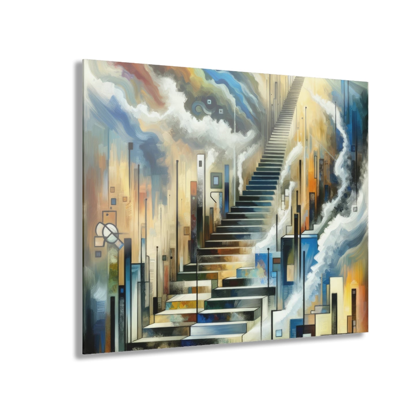 Visionary Evolutionary Progress Acrylic Prints (French Cleat Hanging) - ATUH.ART