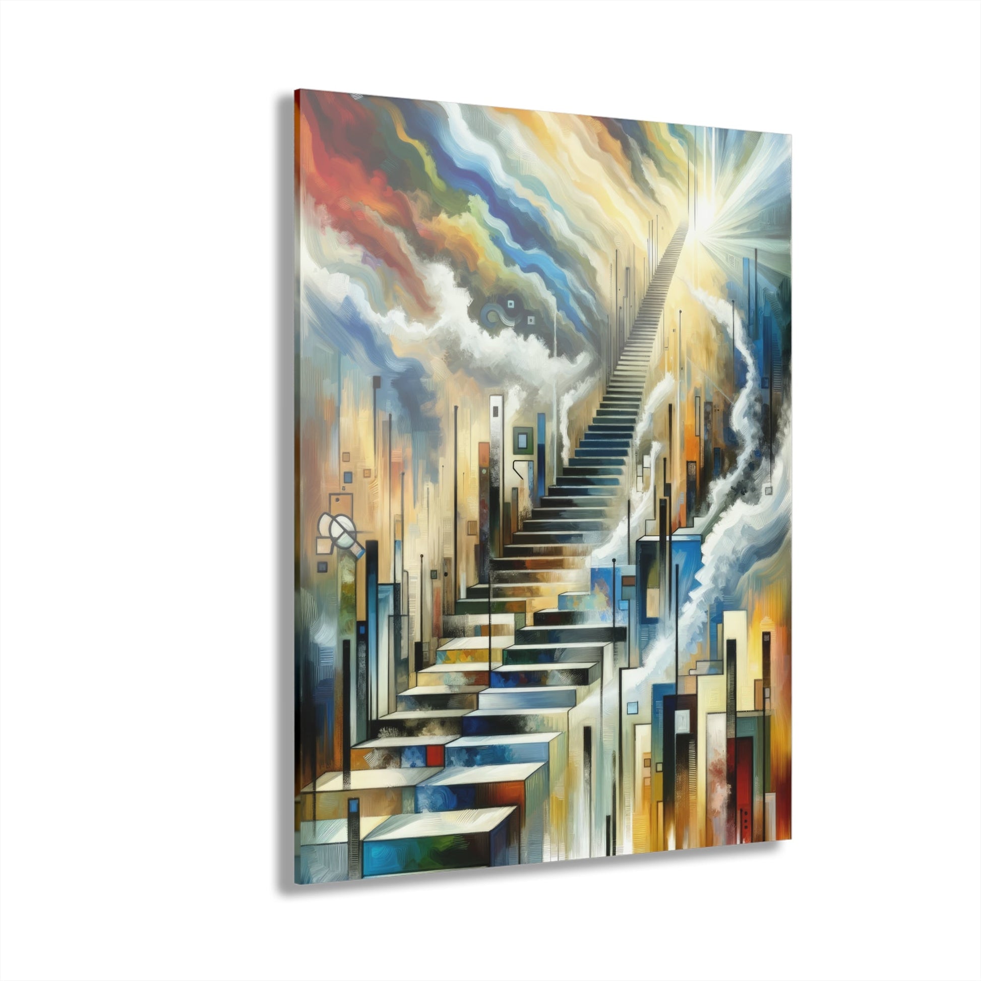 Visionary Evolutionary Progress Acrylic Prints (French Cleat Hanging) - ATUH.ART