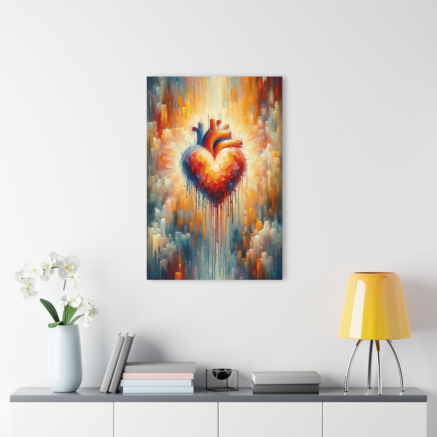 Vital Compassionate Beat Acrylic Prints (French Cleat Hanging) - ATUH.ART