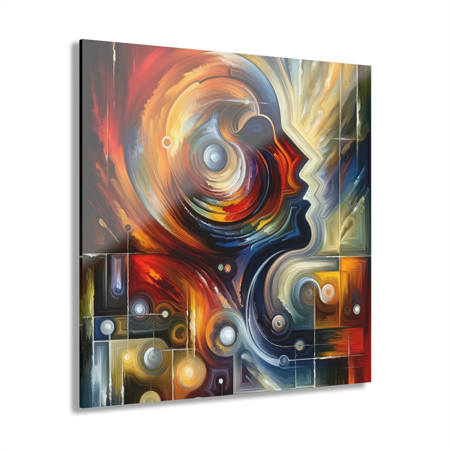 Vulnerability Emotional Exchange Acrylic Prints (French Cleat Hanging) - ATUH.ART