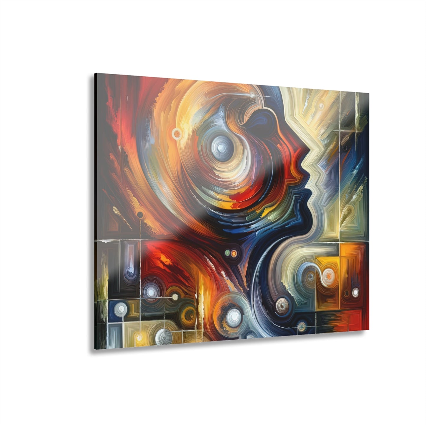 Vulnerability Emotional Exchange Acrylic Prints (French Cleat Hanging) - ATUH.ART
