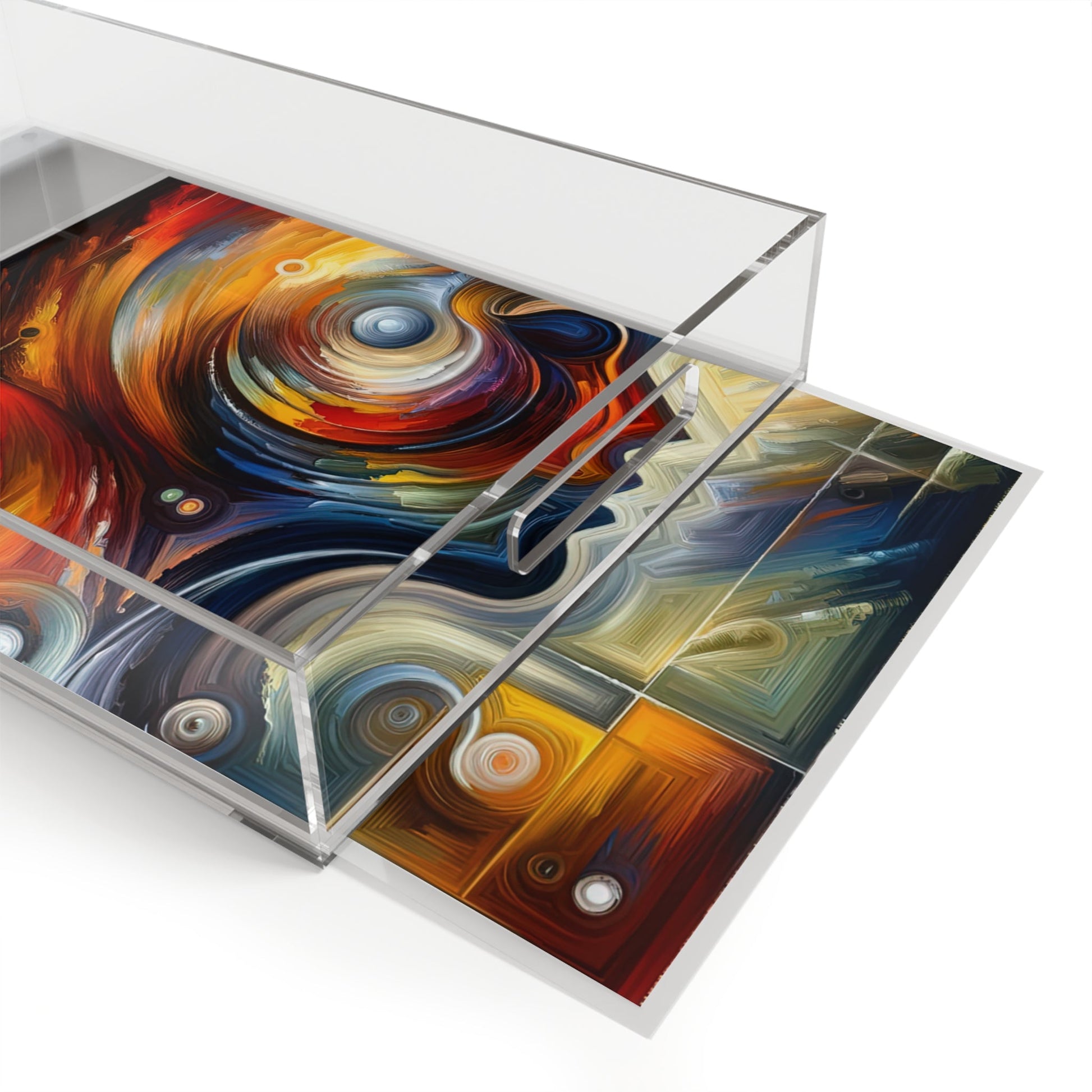 Vulnerability Emotional Exchange Acrylic Serving Tray - ATUH.ART