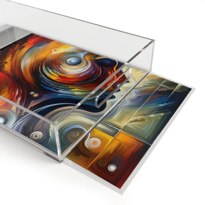Vulnerability Emotional Exchange Acrylic Serving Tray - ATUH.ART