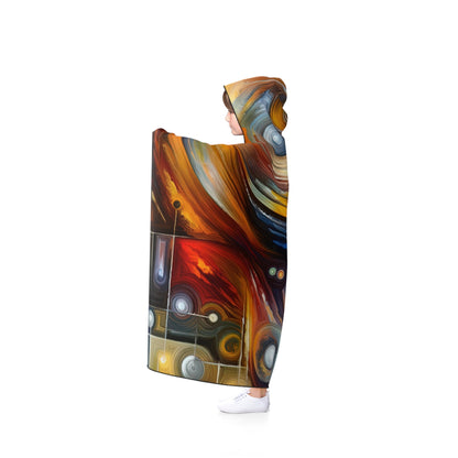 Vulnerability Emotional Exchange Hooded Blanket - ATUH.ART