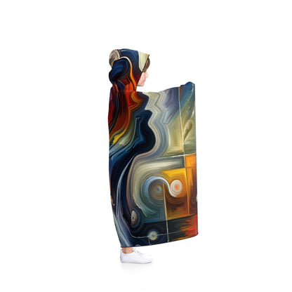 Vulnerability Emotional Exchange Hooded Blanket - ATUH.ART