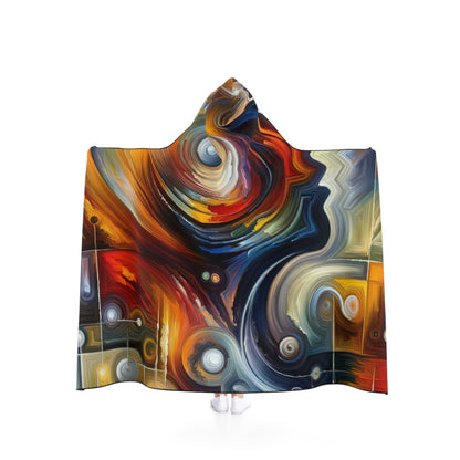 Vulnerability Emotional Exchange Hooded Blanket - ATUH.ART