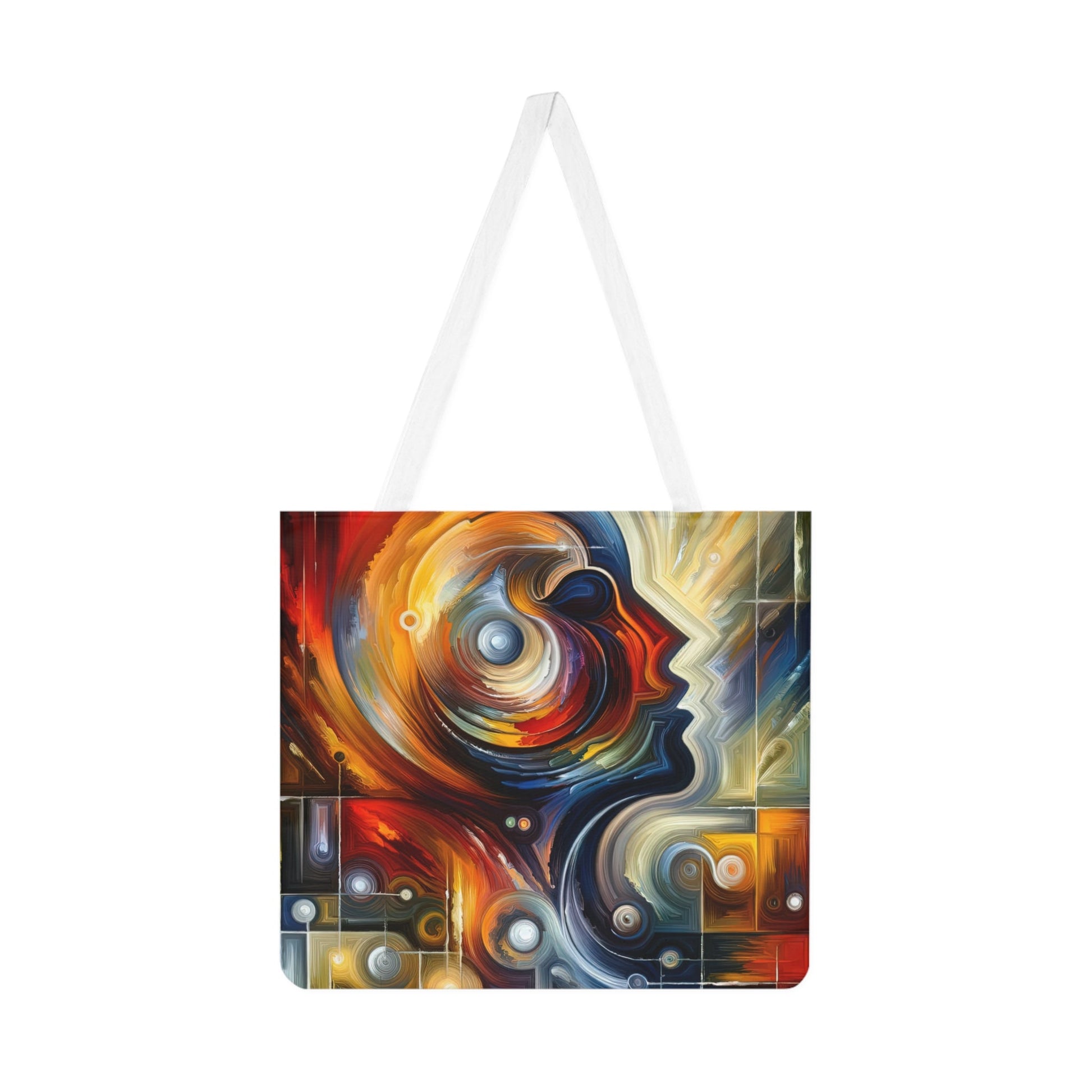 Vulnerability Emotional Exchange Shoulder Tote Bag (AOP) - ATUH.ART