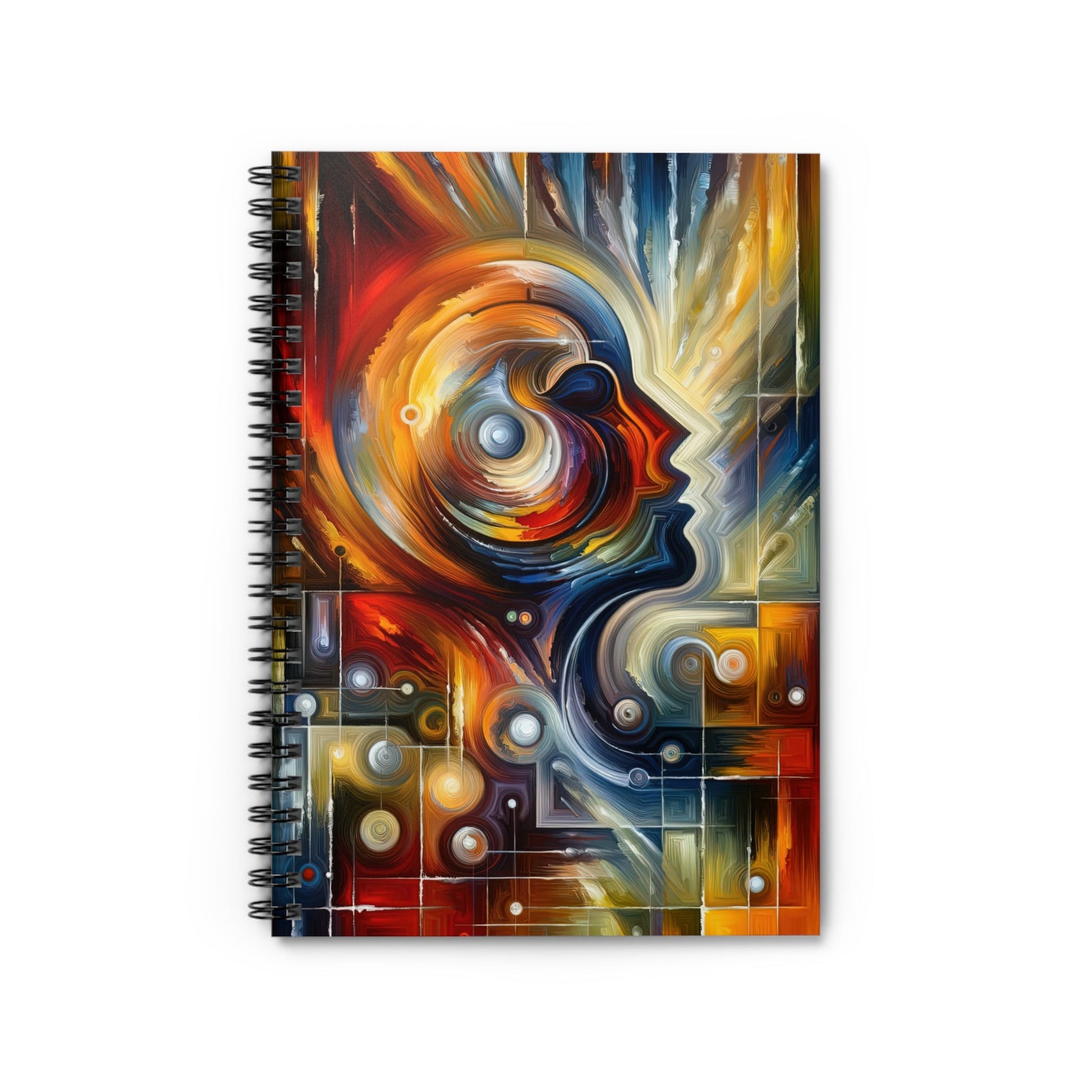 Vulnerability Emotional Exchange Spiral Notebook - Ruled Line - ATUH.ART