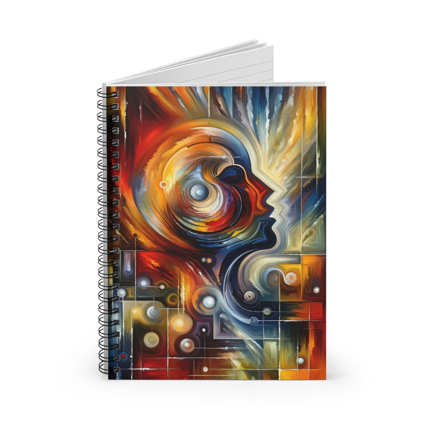 Vulnerability Emotional Exchange Spiral Notebook - Ruled Line - ATUH.ART