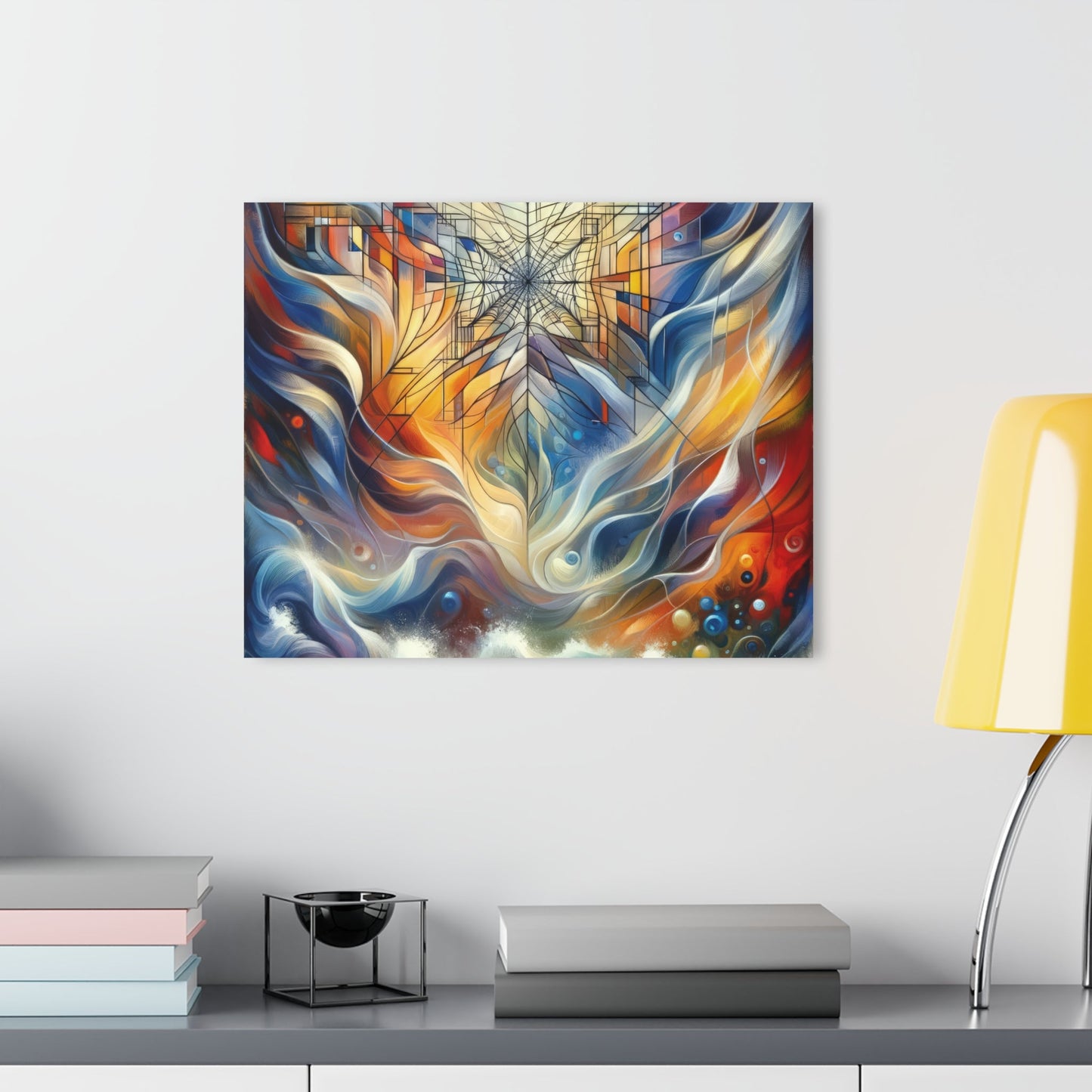 Weaving Renewal Web Acrylic Prints (French Cleat Hanging) - ATUH.ART
