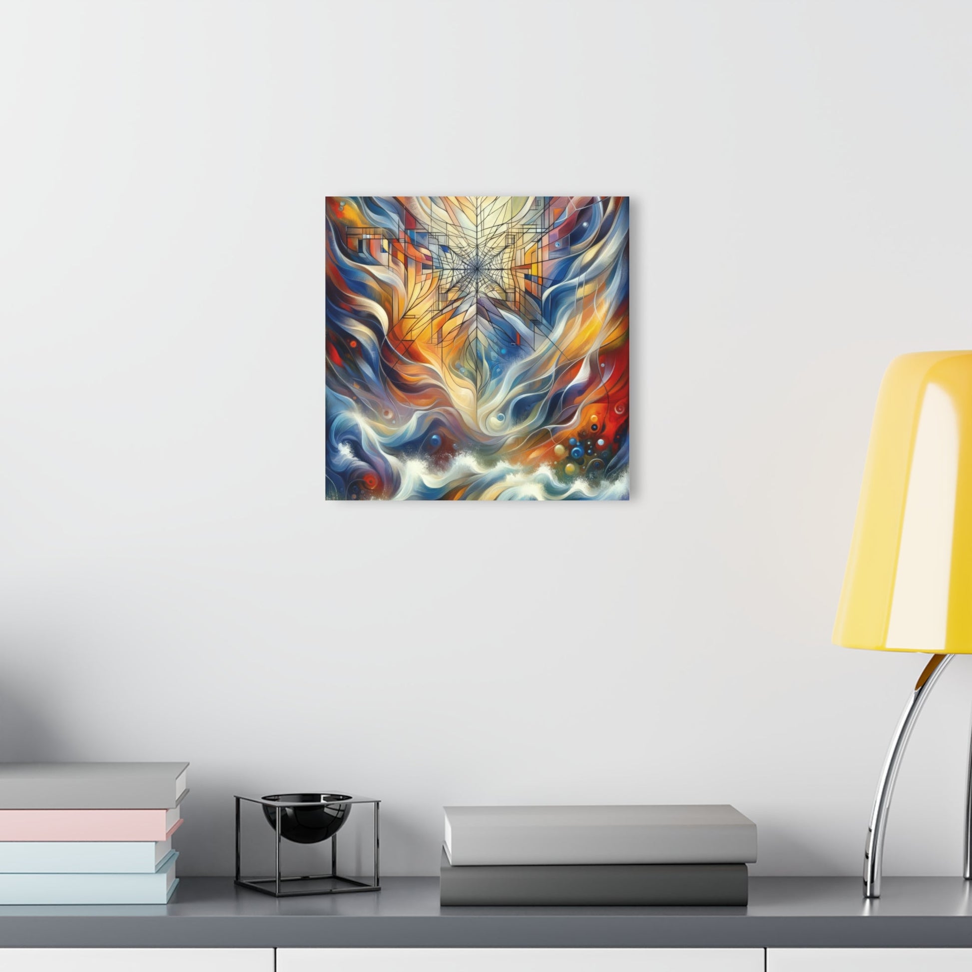 Weaving Renewal Web Acrylic Prints (French Cleat Hanging) - ATUH.ART