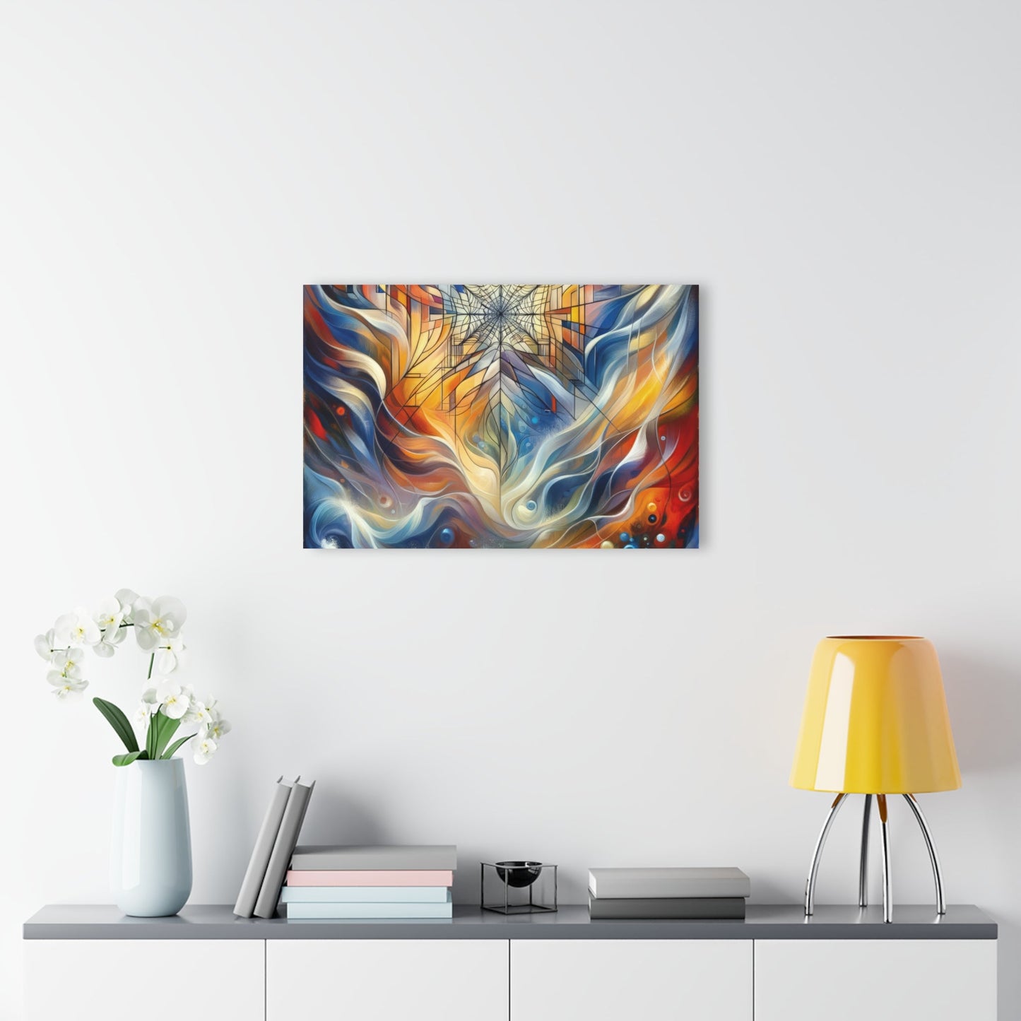 Weaving Renewal Web Acrylic Prints (French Cleat Hanging) - ATUH.ART