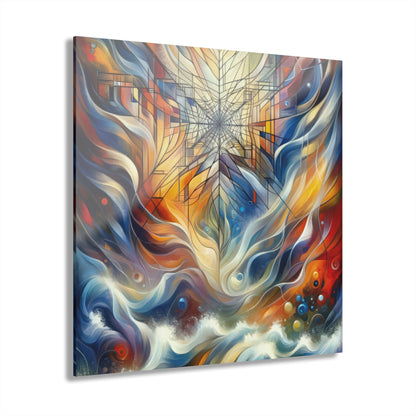 Weaving Renewal Web Acrylic Prints (French Cleat Hanging) - ATUH.ART