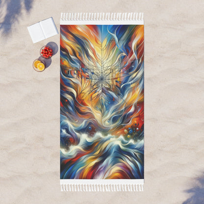 Weaving Renewal Web Boho Beach Cloth - ATUH.ART