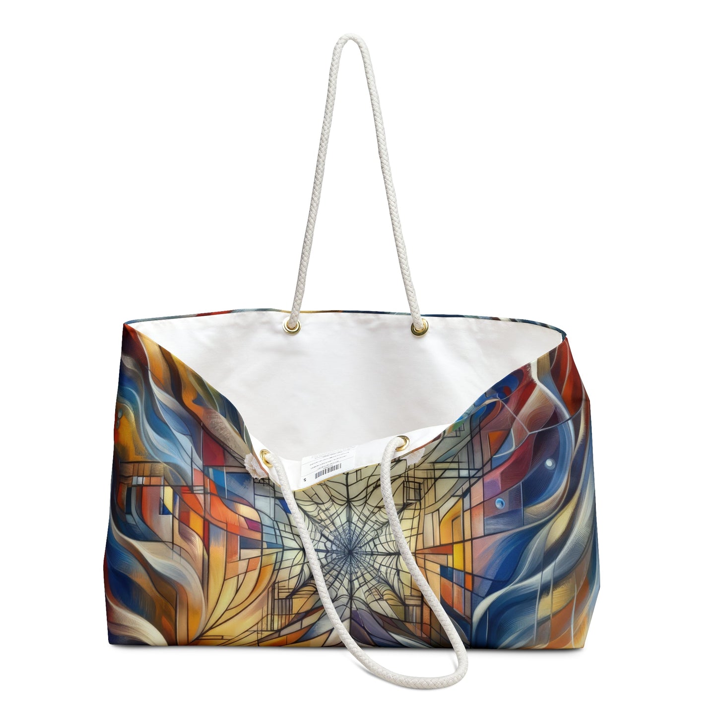 Weaving Renewal Web Weekender Bag - ATUH.ART