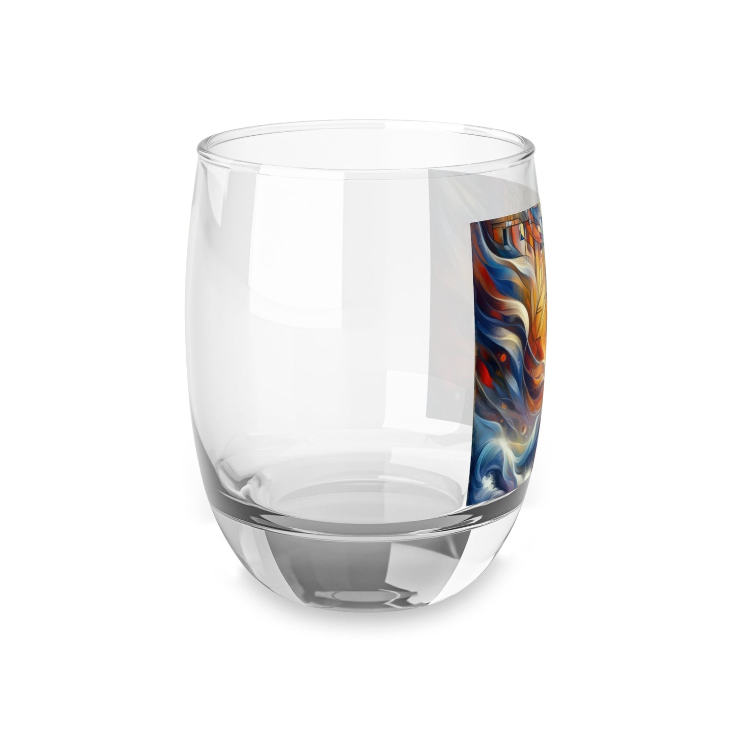 Weaving Renewal Web Whiskey Glass - ATUH.ART