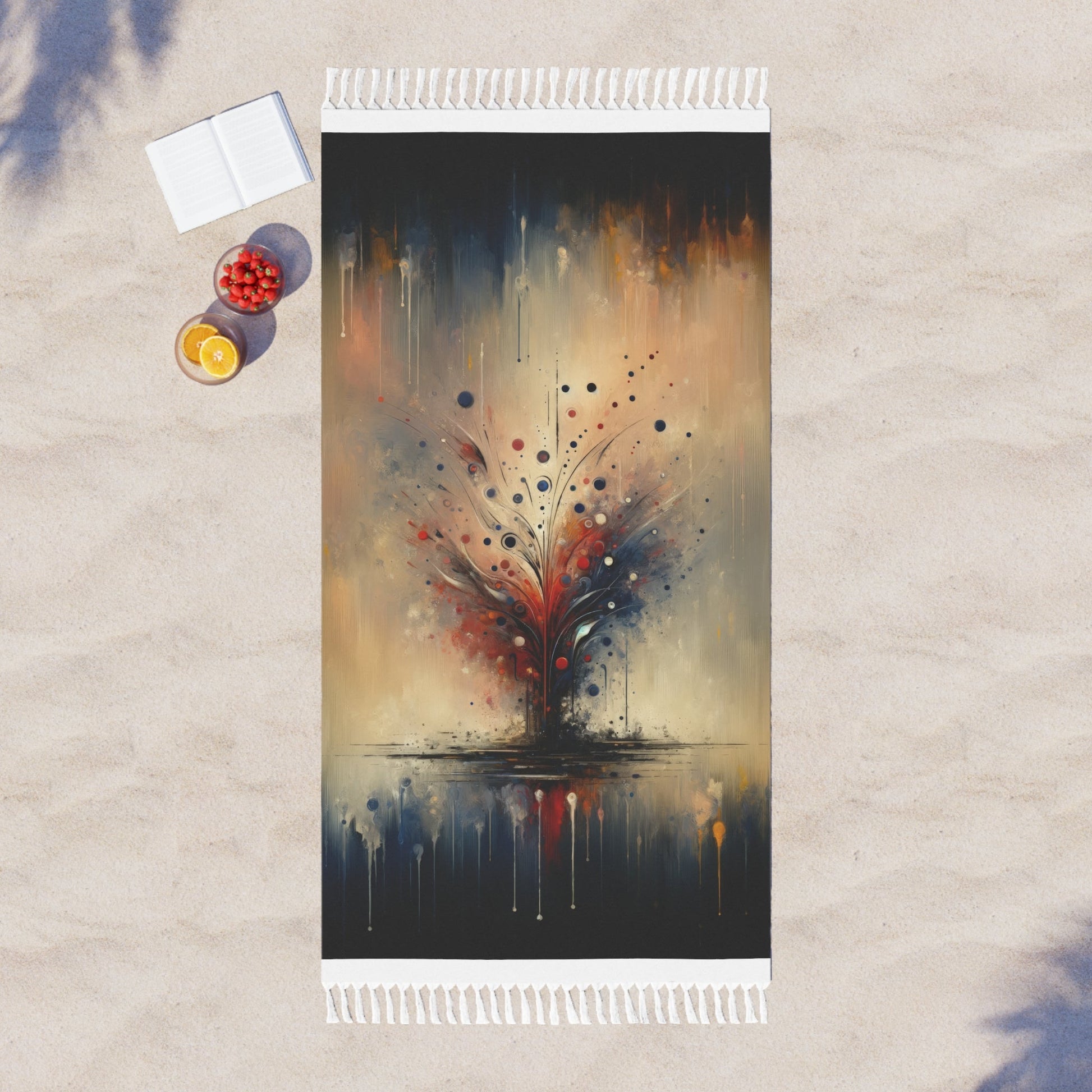 Whispering Thoughts Emergence Boho Beach Cloth - ATUH.ART