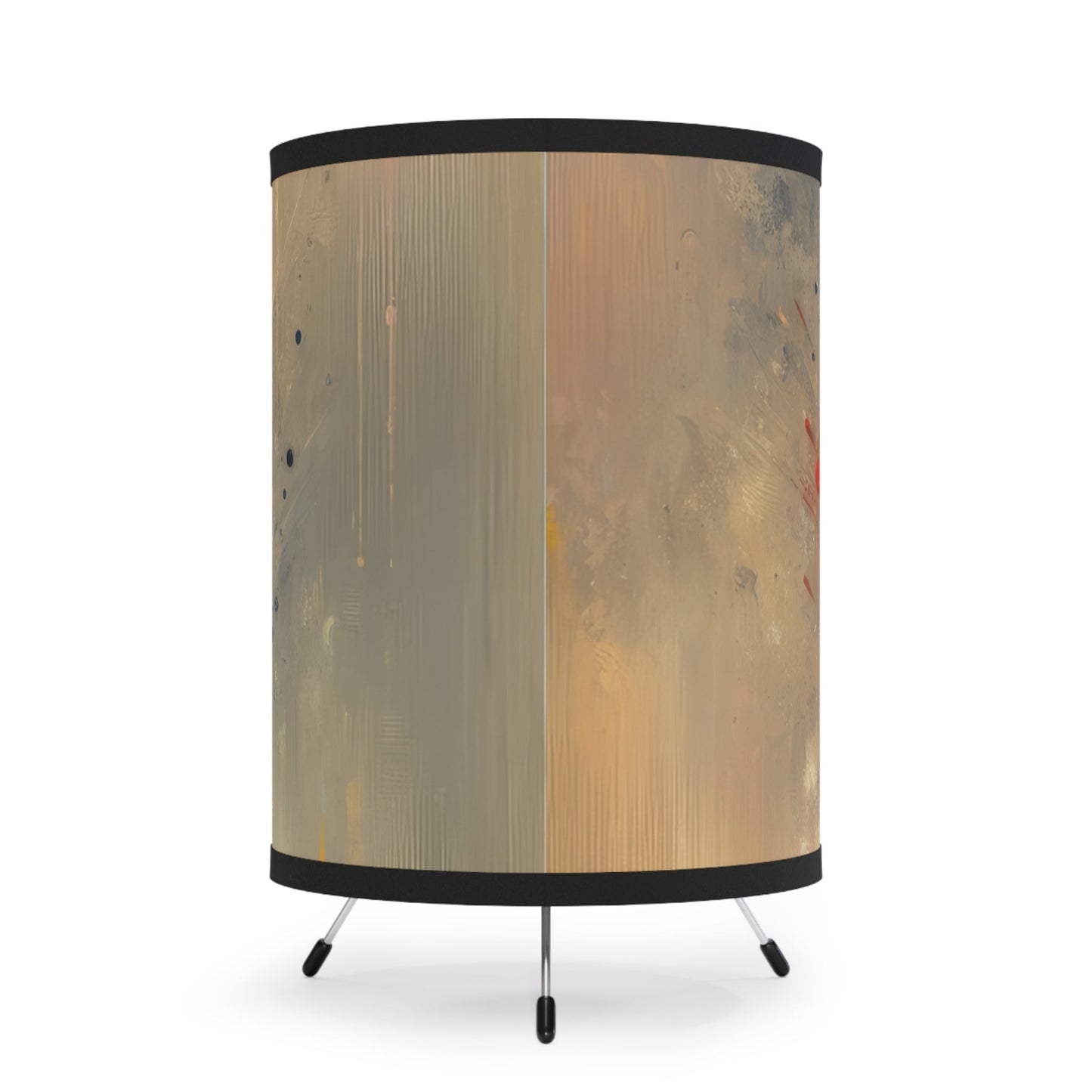 Whispering Thoughts Emergence Tripod Lamp with High-Res Printed Shade, US\CA plug - ATUH.ART