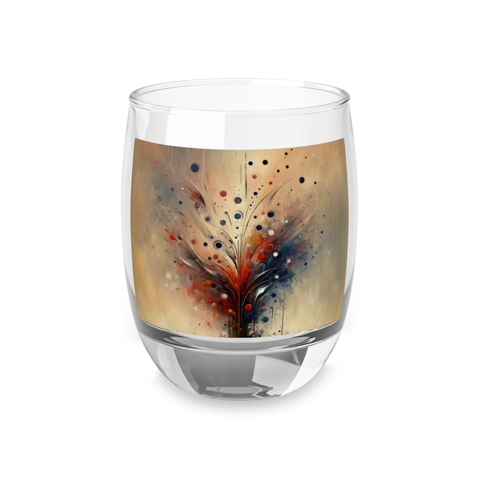 Whispering Thoughts Emergence Whiskey Glass - ATUH.ART