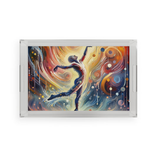 Wholehearted Divine Dance Acrylic Serving Tray - ATUH.ART