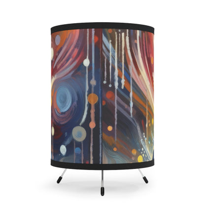 Wholehearted Divine Dance Tripod Lamp with High-Res Printed Shade, US\CA plug - ATUH.ART