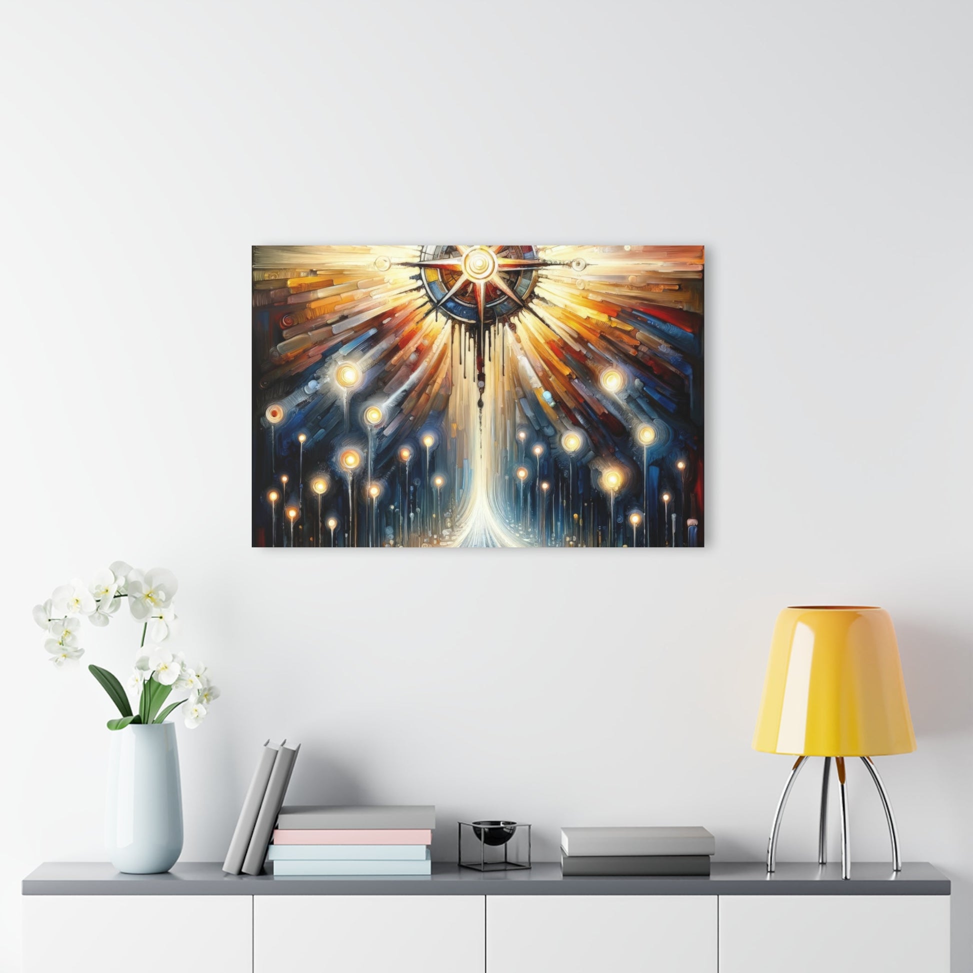 Wisdom Compass Journey Acrylic Prints (French Cleat Hanging) - ATUH.ART