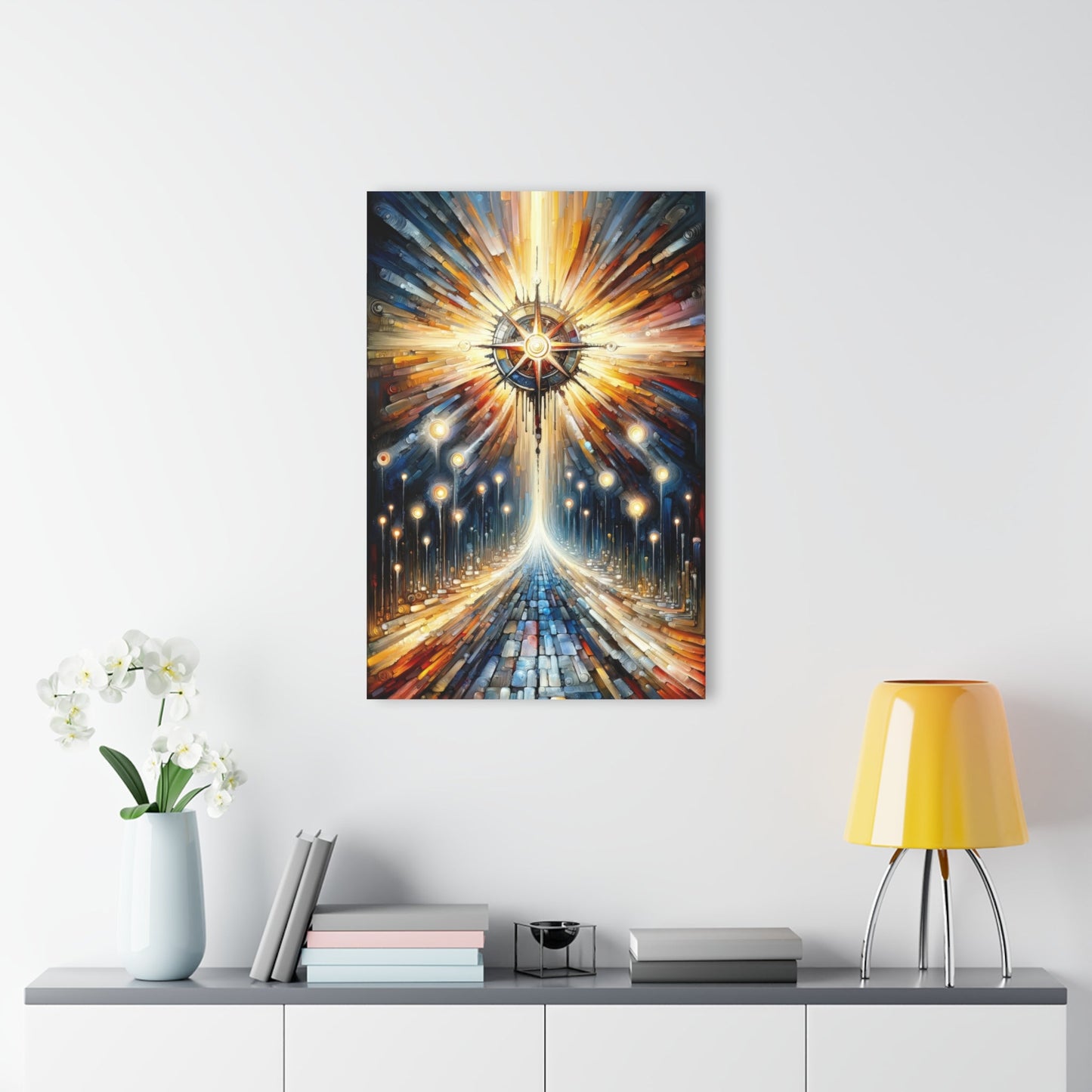 Wisdom Compass Journey Acrylic Prints (French Cleat Hanging) - ATUH.ART