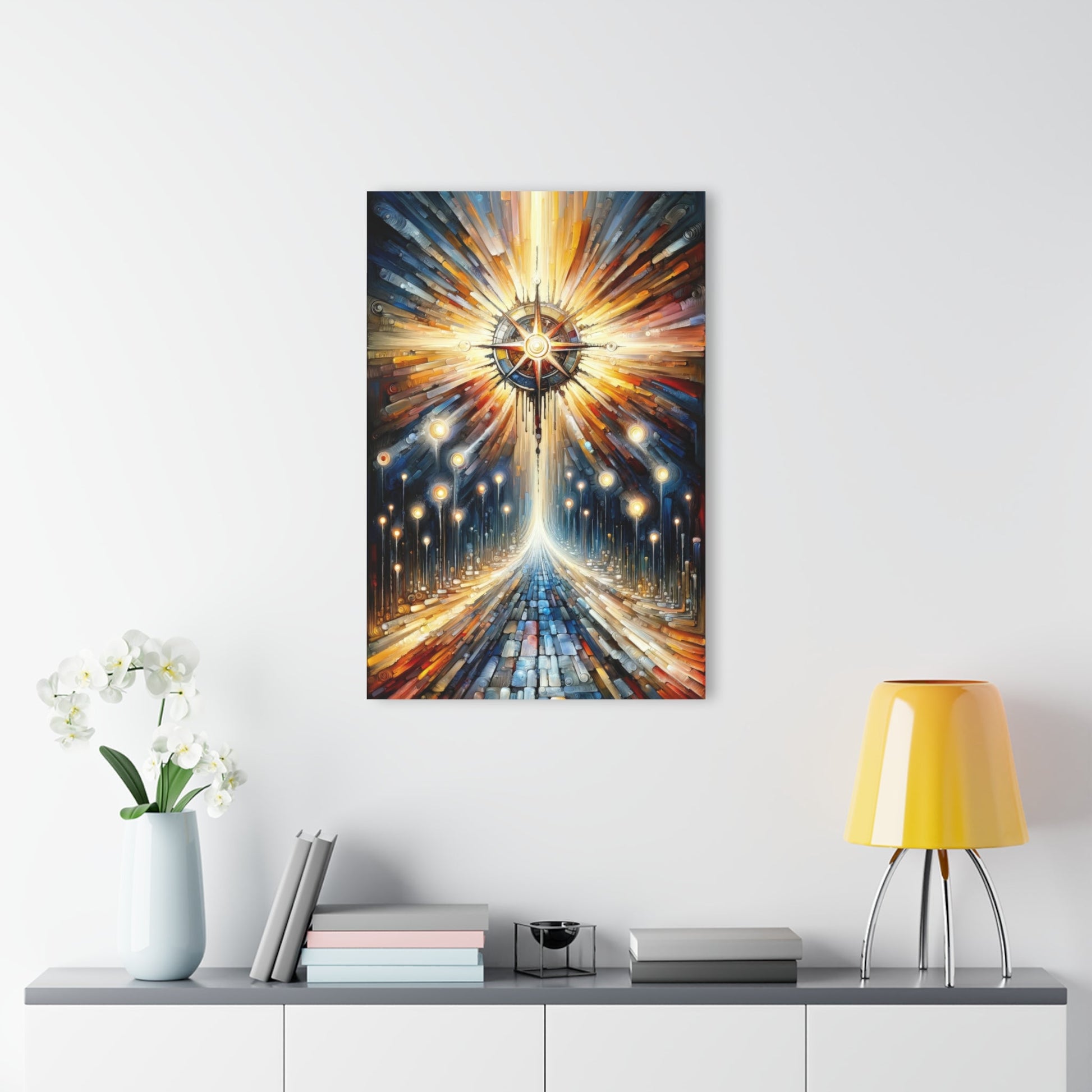 Wisdom Compass Journey Acrylic Prints (French Cleat Hanging) - ATUH.ART