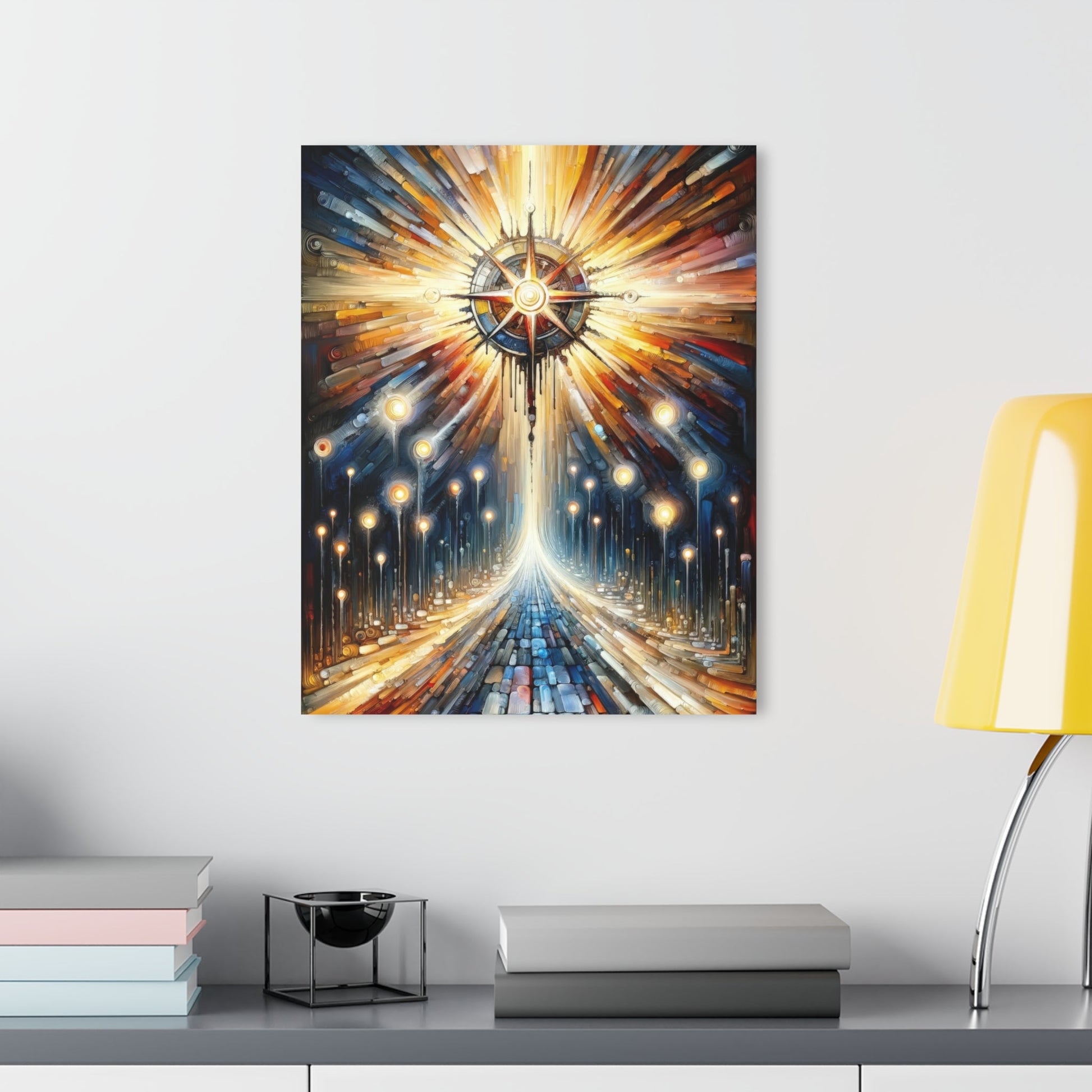 Wisdom Compass Journey Acrylic Prints (French Cleat Hanging) - ATUH.ART