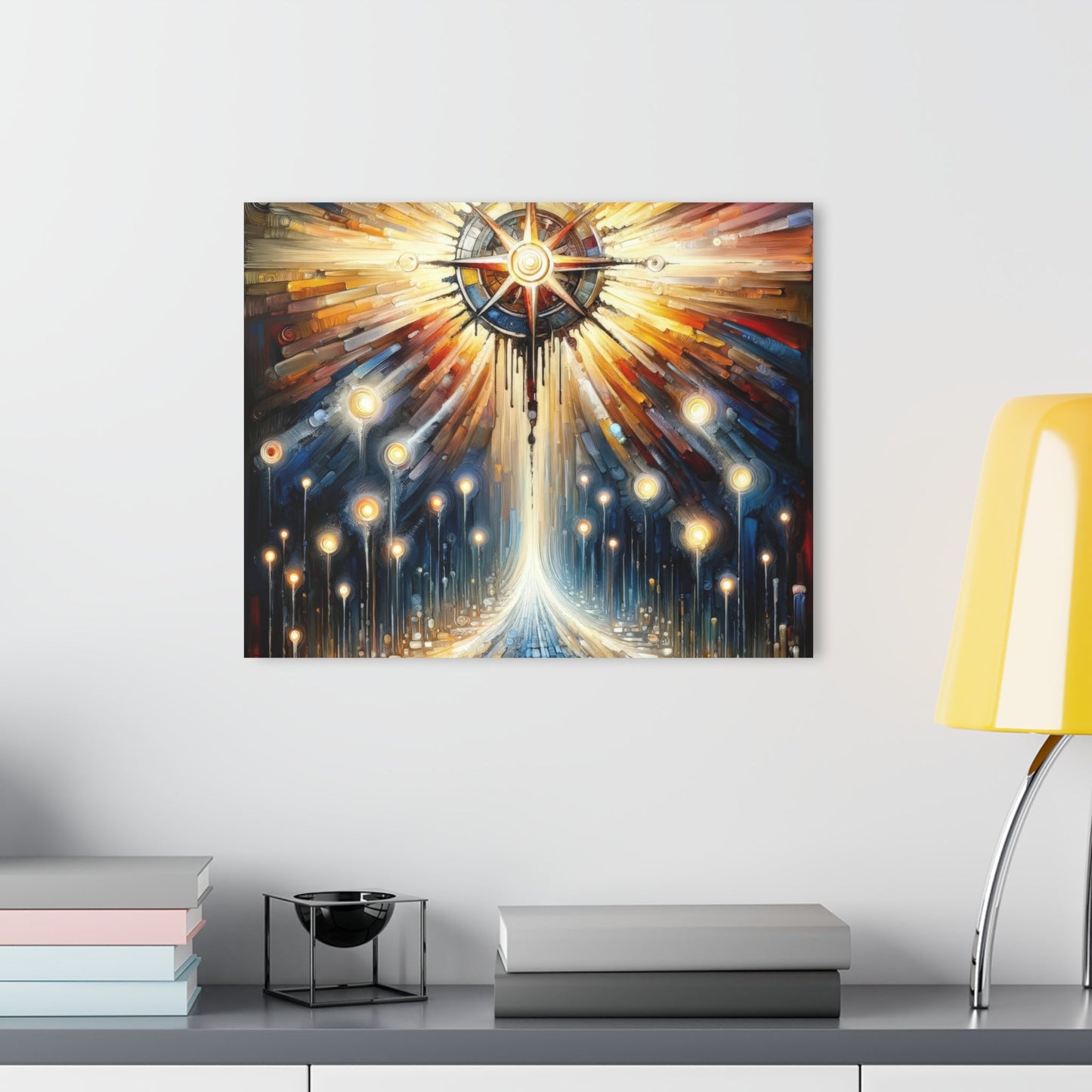 Wisdom Compass Journey Acrylic Prints (French Cleat Hanging) - ATUH.ART