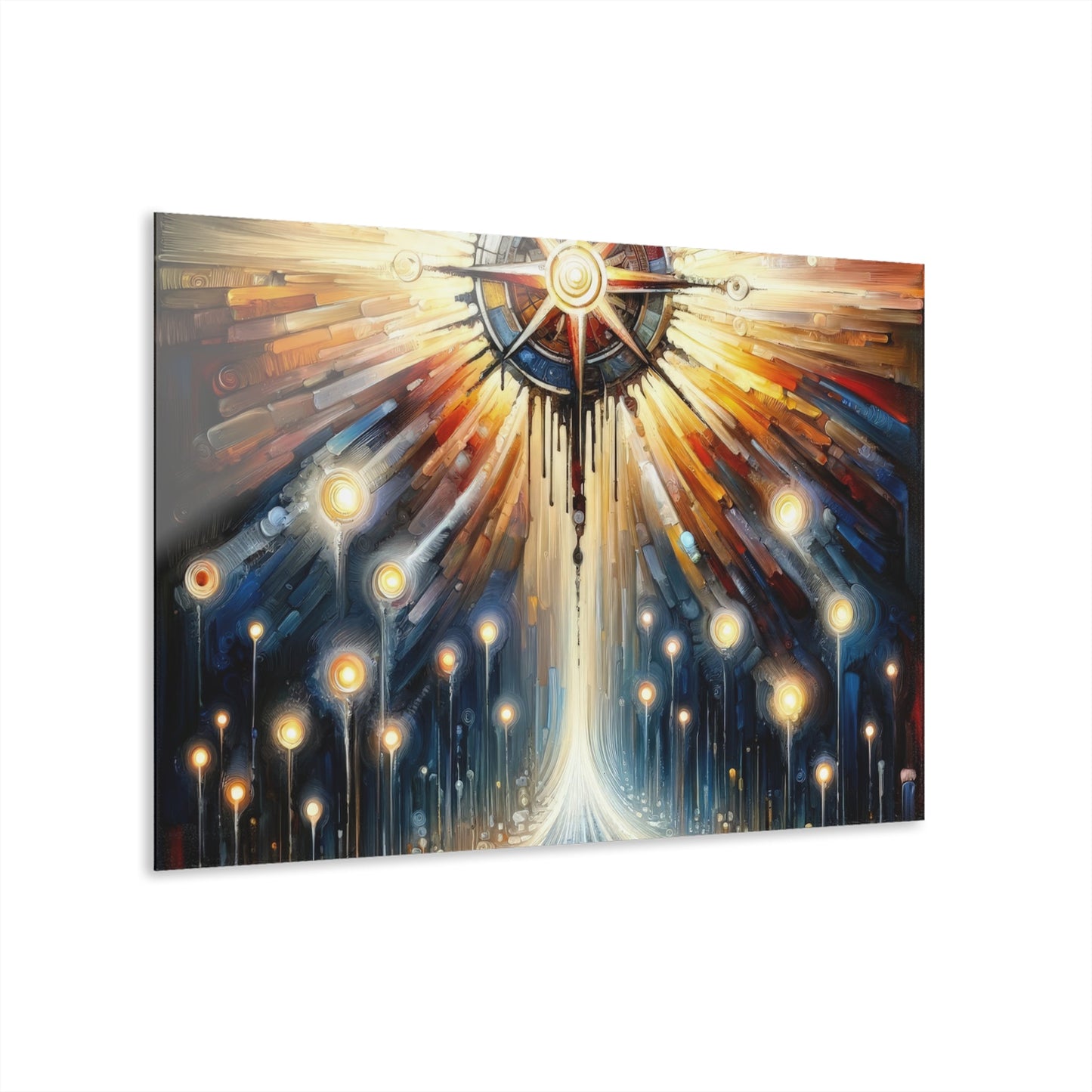 Wisdom Compass Journey Acrylic Prints (French Cleat Hanging) - ATUH.ART