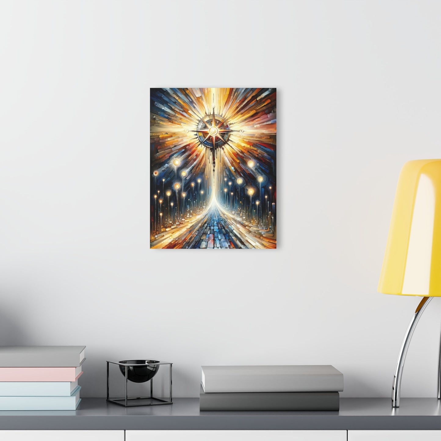 Wisdom Compass Journey Acrylic Prints (French Cleat Hanging) - ATUH.ART