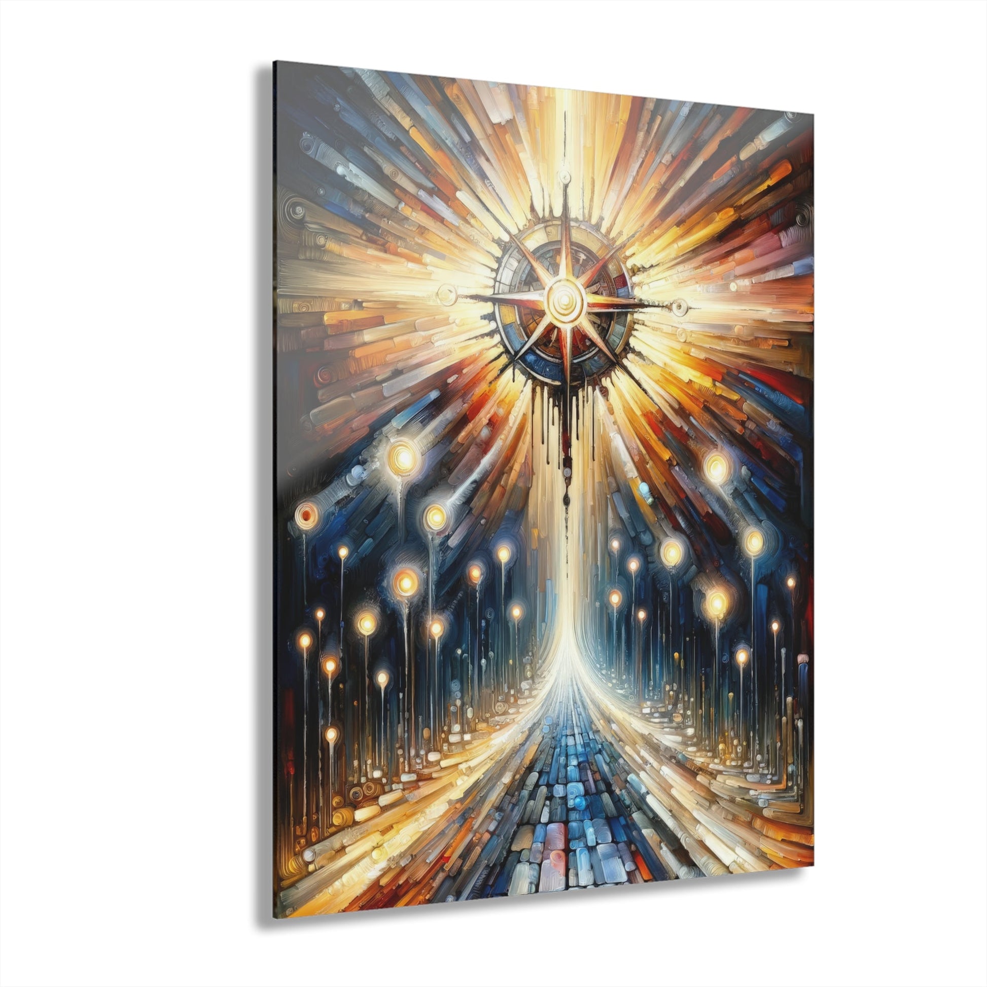 Wisdom Compass Journey Acrylic Prints (French Cleat Hanging) - ATUH.ART