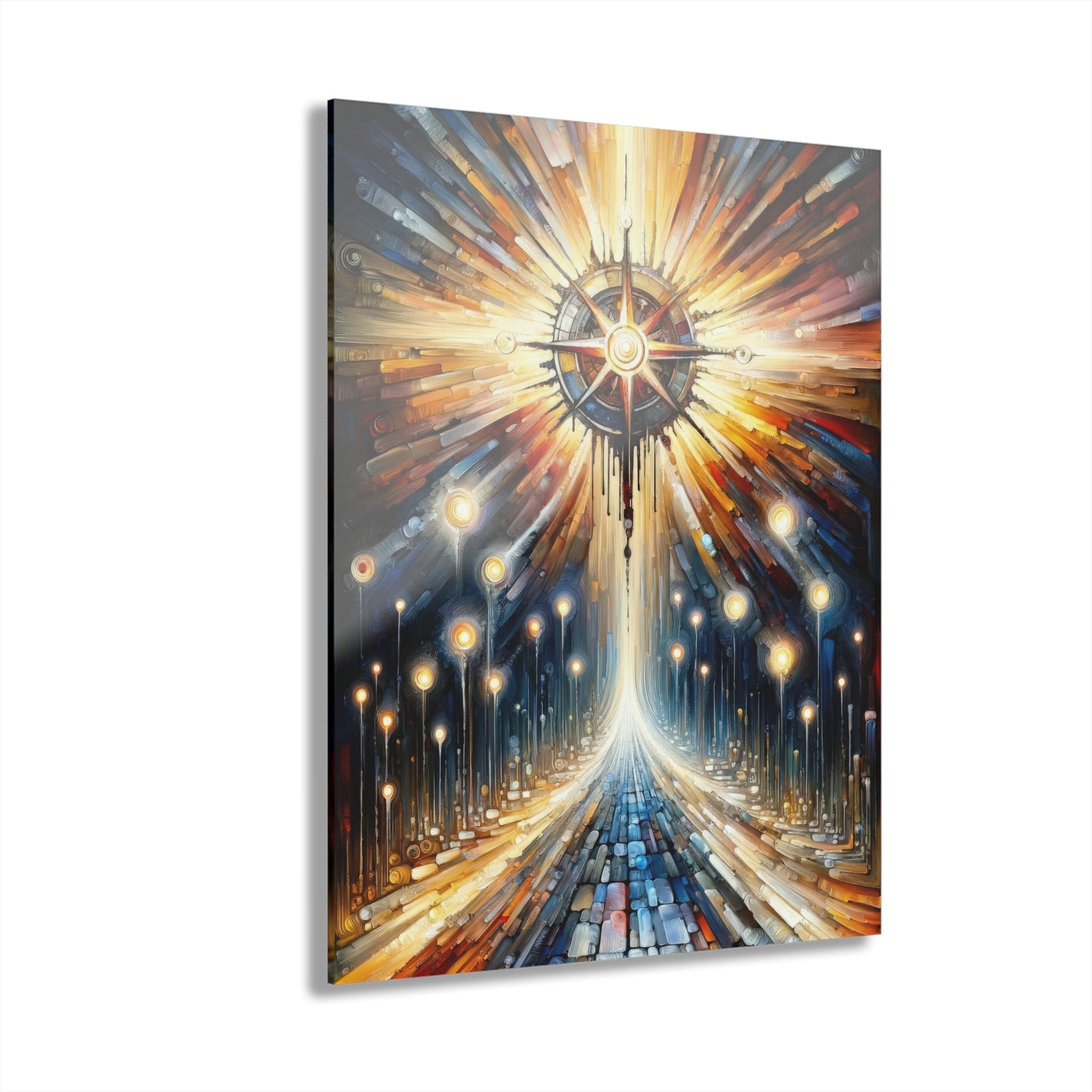 Wisdom Compass Journey Acrylic Prints (French Cleat Hanging) - ATUH.ART