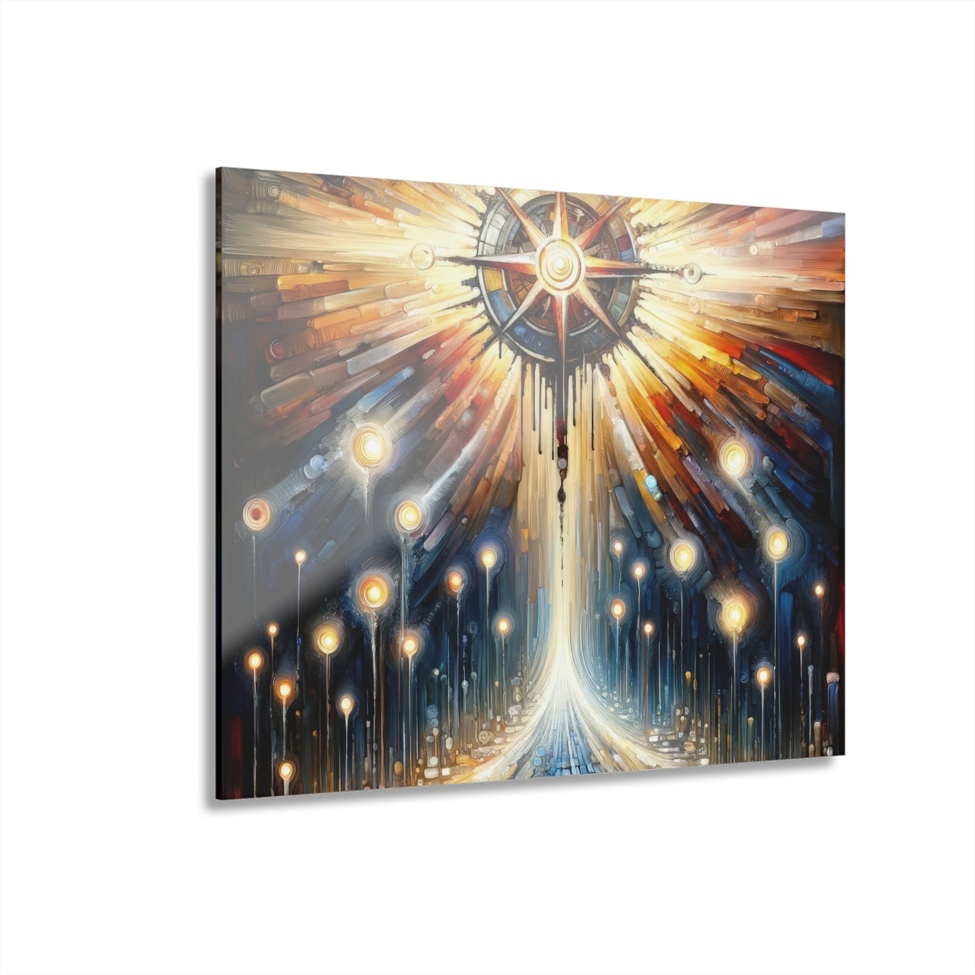 Wisdom Compass Journey Acrylic Prints (French Cleat Hanging) - ATUH.ART
