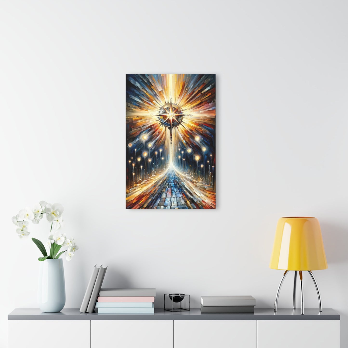 Wisdom Compass Journey Acrylic Prints (French Cleat Hanging) - ATUH.ART
