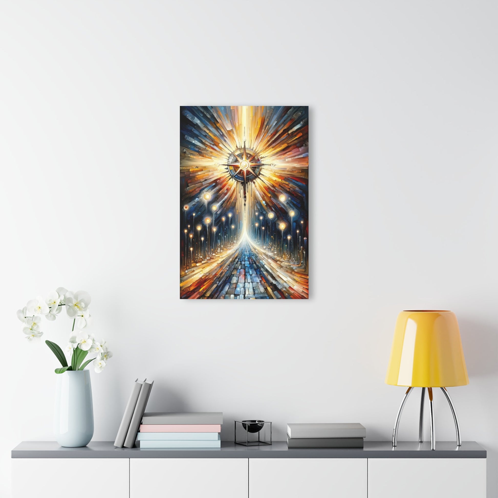 Wisdom Compass Journey Acrylic Prints (French Cleat Hanging) - ATUH.ART