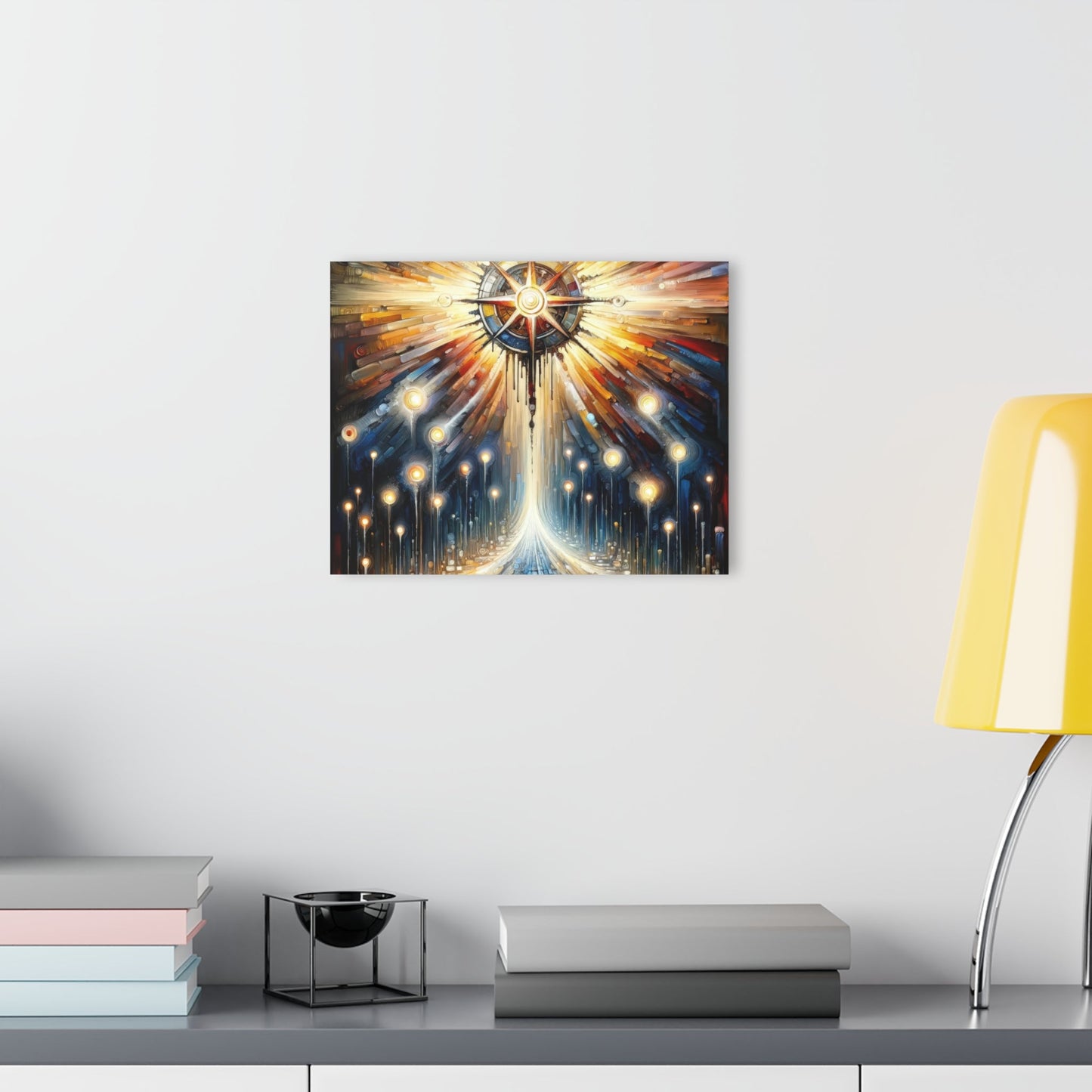 Wisdom Compass Journey Acrylic Prints (French Cleat Hanging) - ATUH.ART
