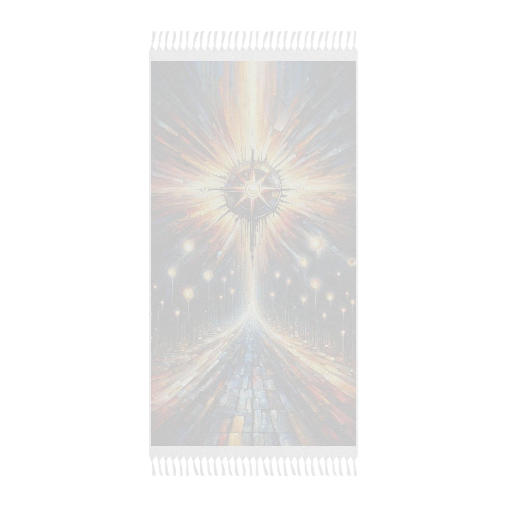 Wisdom Compass Journey Boho Beach Cloth - ATUH.ART