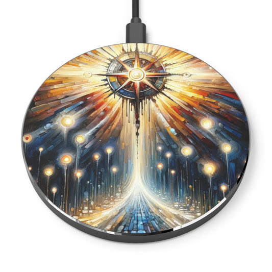 Wisdom Compass Journey Wireless Charger - ATUH.ART