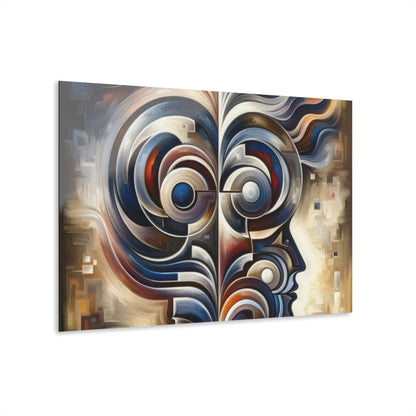 Wisdom Confluence Tachism Acrylic Prints (French Cleat Hanging) - ATUH.ART