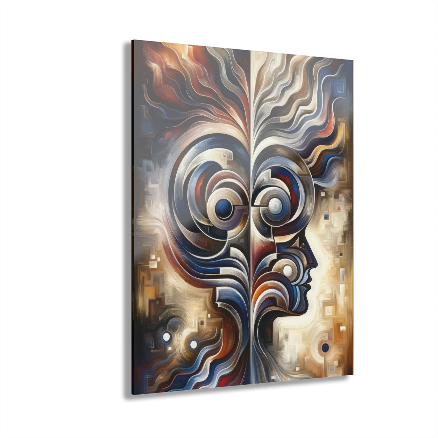 Wisdom Confluence Tachism Acrylic Prints (French Cleat Hanging) - ATUH.ART