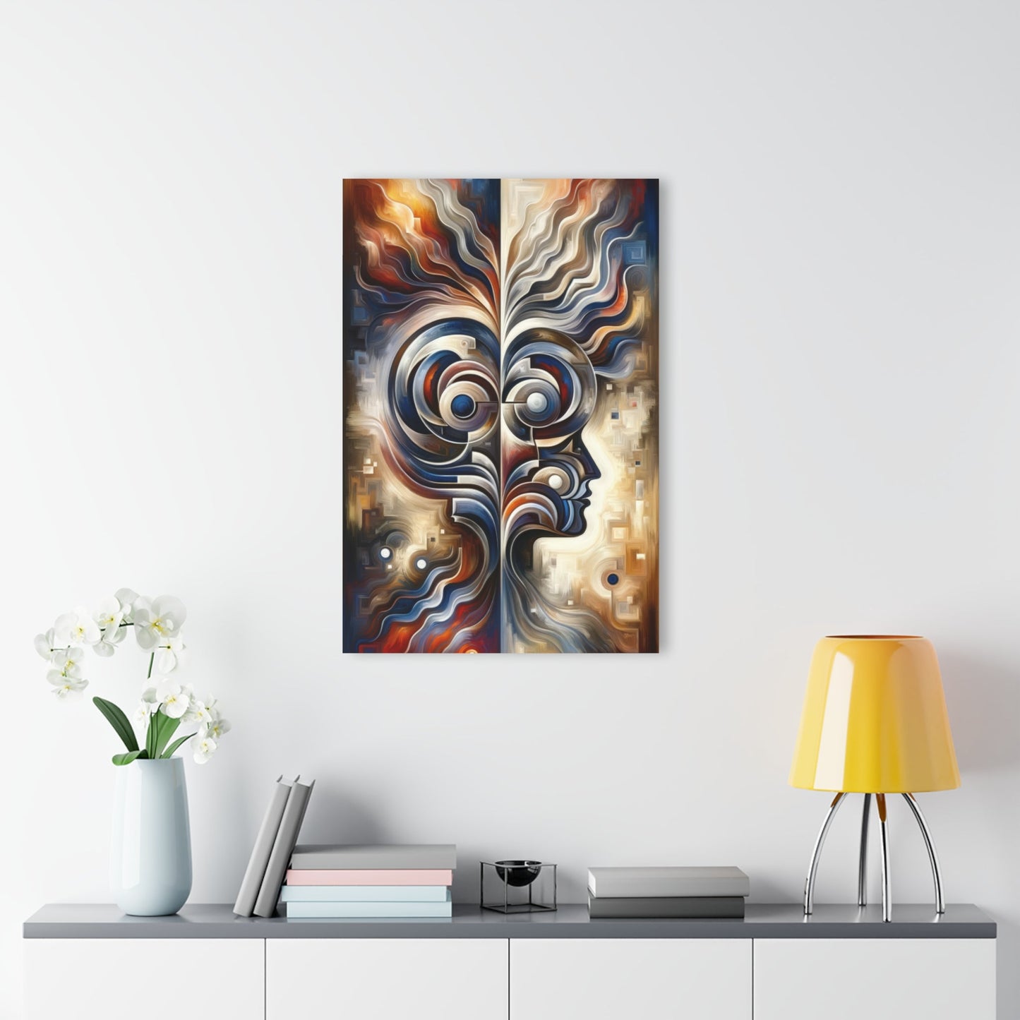 Wisdom Confluence Tachism Acrylic Prints (French Cleat Hanging) - ATUH.ART