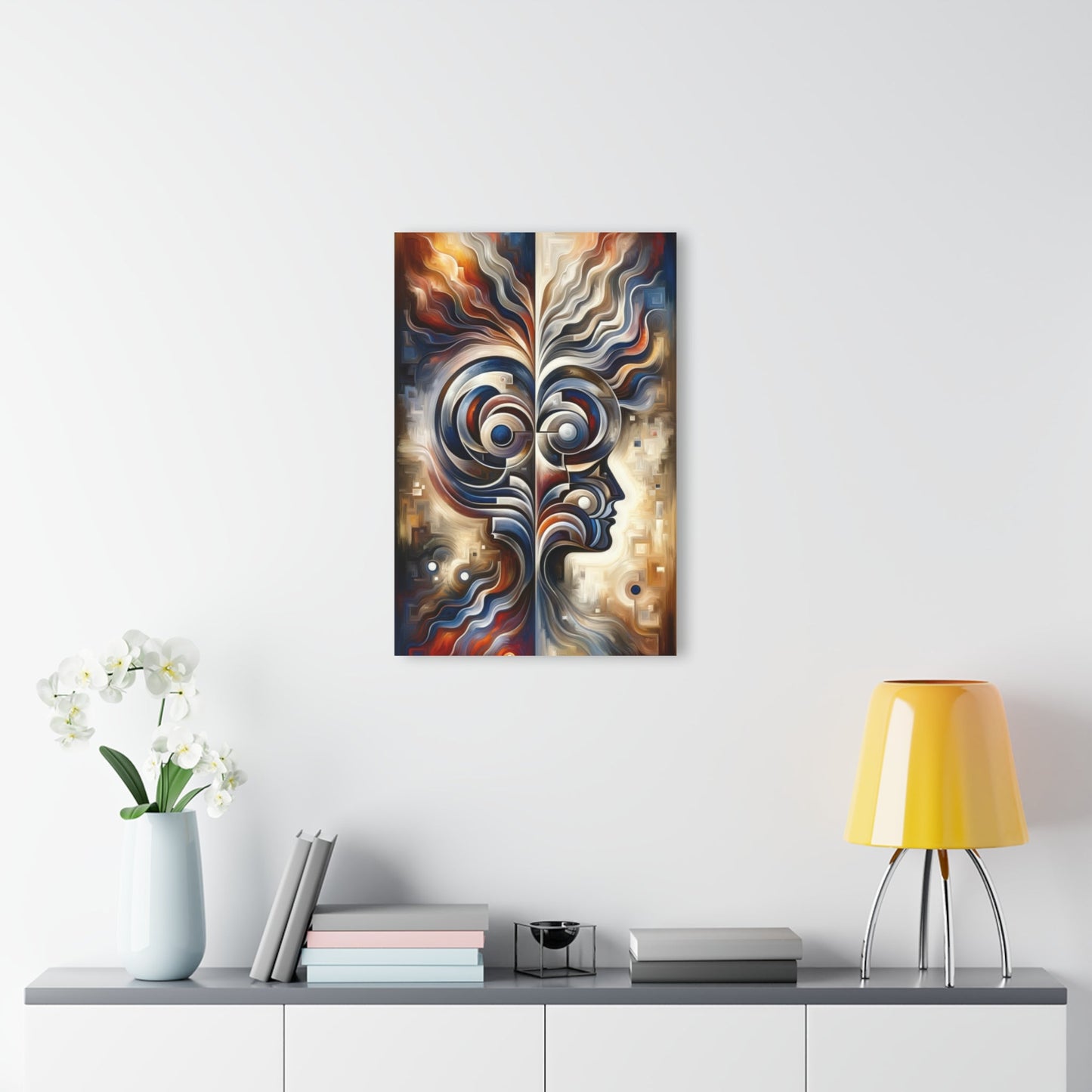 Wisdom Confluence Tachism Acrylic Prints (French Cleat Hanging) - ATUH.ART