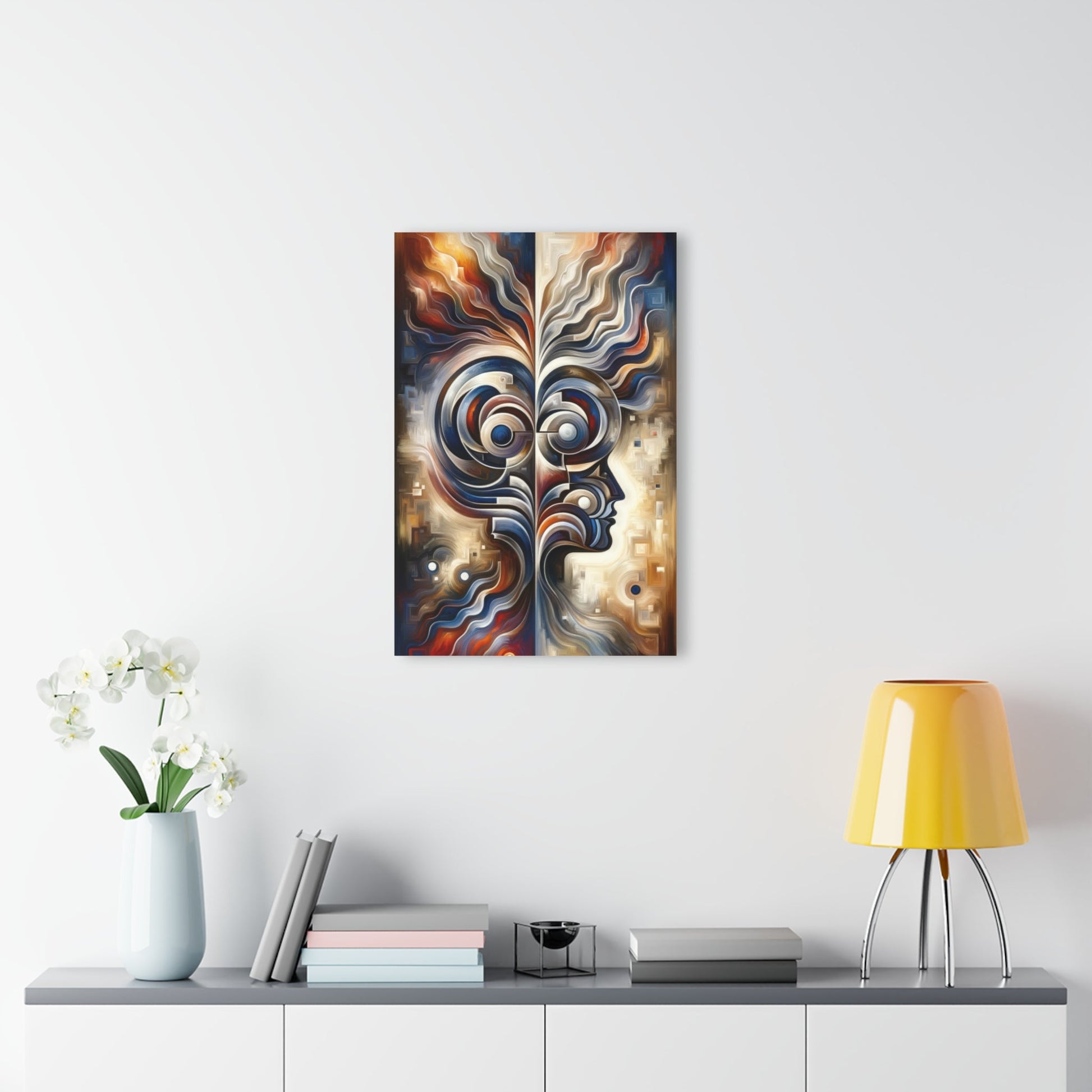 Wisdom Confluence Tachism Acrylic Prints (French Cleat Hanging) - ATUH.ART